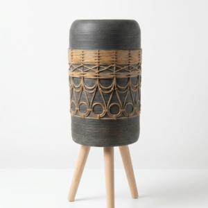 Rustic Weave Planter
