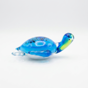 Azure Drift Turtle Figurine