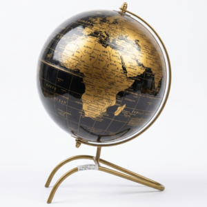 Noir Meridian Globe