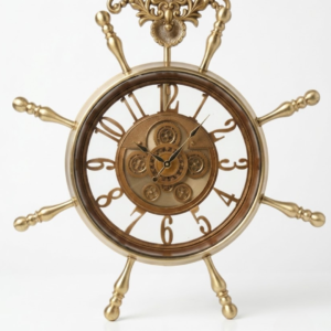 Ship's Wheel Clock