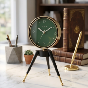 Emerald Luxe Clock