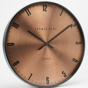 Modern Copper Wall Clock