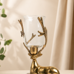 Regal Stag Candle Holder