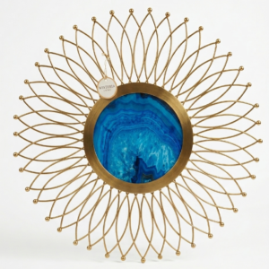 Blue Agate Sunburst