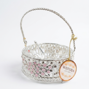 Silver Handle Basket