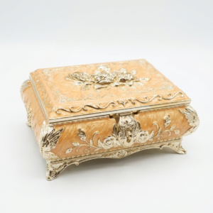 Peach Floral Box