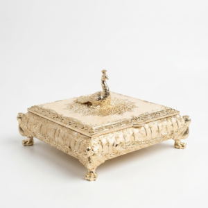 Ivory Peacock Box