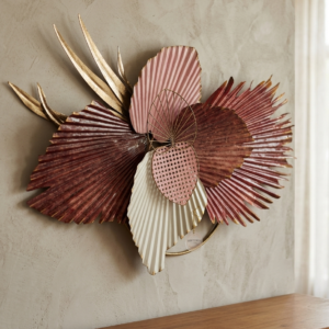 Metal Leaf Decor