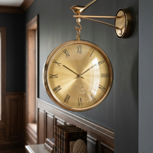 Gold Bird Clock