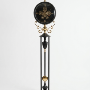 Black Gear Clock