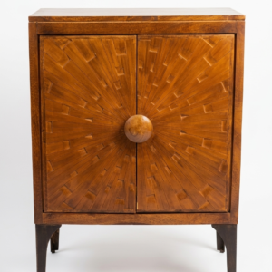 Carved Sunburst Cabinet
