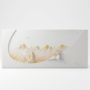 Golden Deer Art