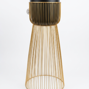 Gold Wire Planter
