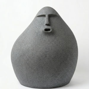 Abstract Face Sculpture