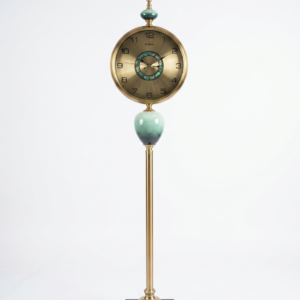 Green Accent Clock