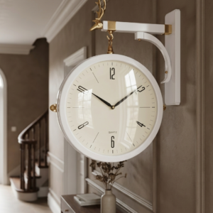 White Deer Clock