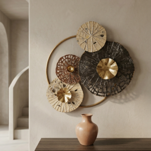 Metal Disc Wall Art