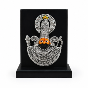 Silver Khatu Shyam Ji Frame